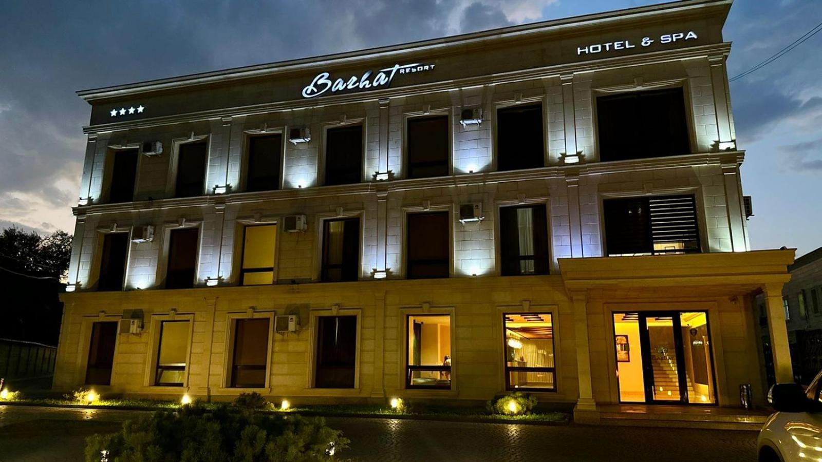 Barhat Hotel & Spa Taraz Bagian luar foto